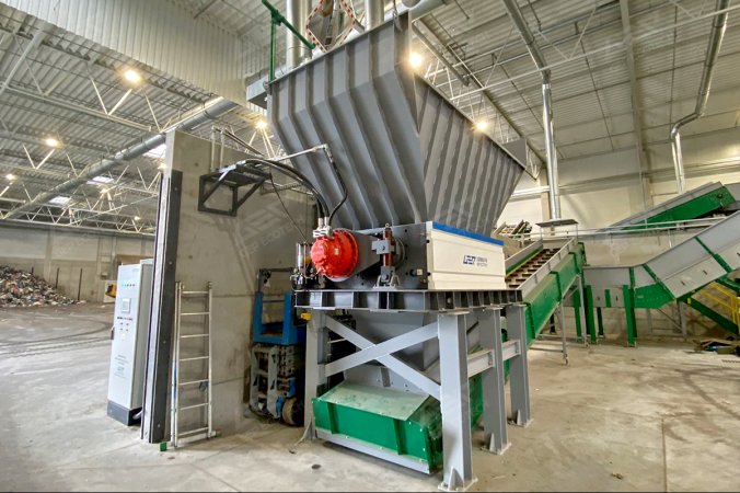 Pre-Shredder for Bulky Waste Pre-treatment Project in Poland