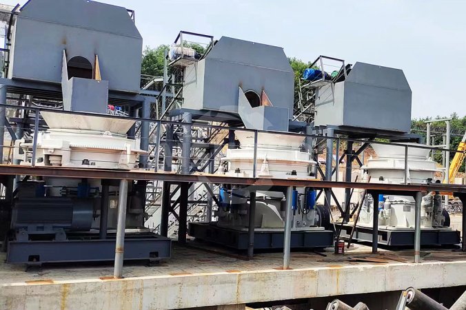 Dự án cát sản xuất 300TPH tại Quý Châu, Trung Quốc