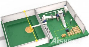 Hệ thống tiền xử lý rơm rạ cho nhà máy điện sinh học