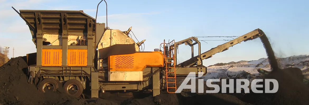 JSD Environmental Machinery移动式冲击式破碎机用于煤炭破碎