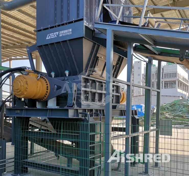 Máy hủy trục kép