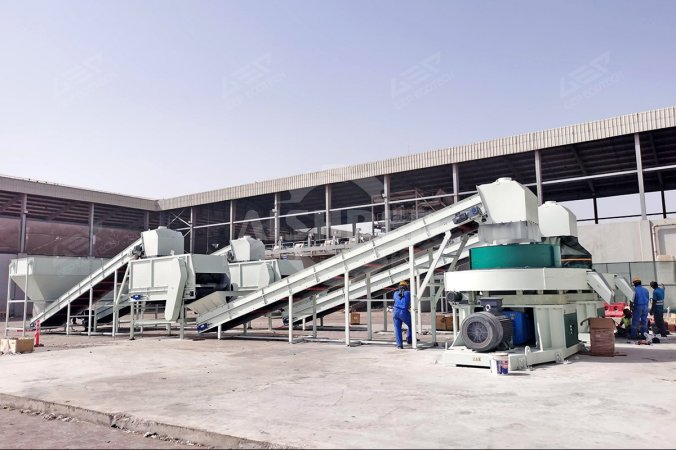 RDF Pellet Mill for MSW to RDF Pellet Production Line in UAE