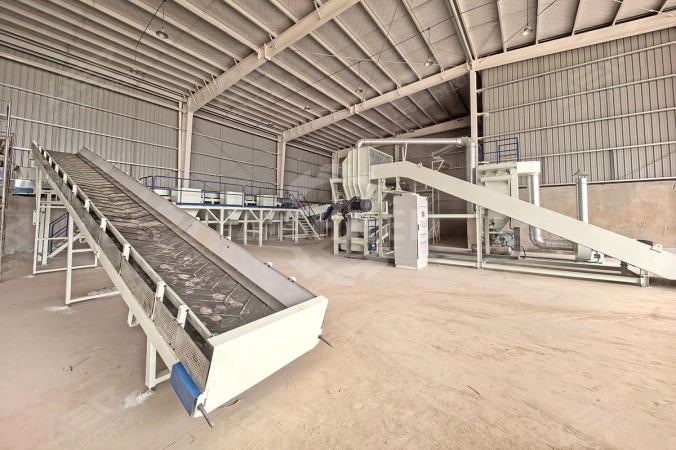 Dual Shaft Bulky Waste Shredding Project in Jiangxi, China
