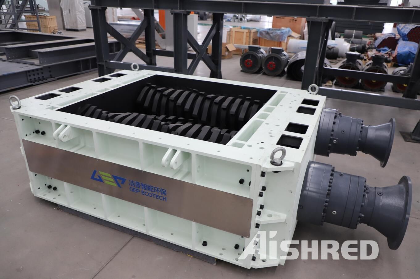 Máy hủy tài liệu bốn trục Máy hủy tài liệu bốn trục