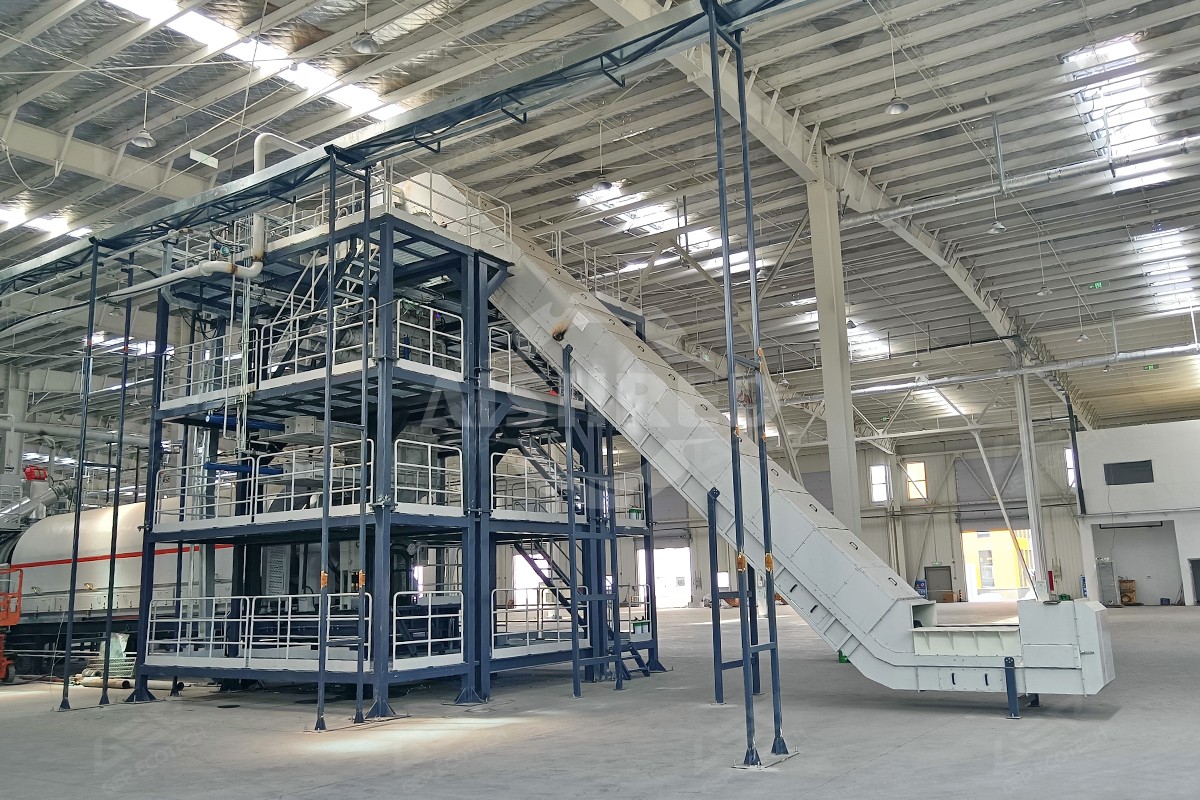 Four Shaft Battery Shredding and Recycling System