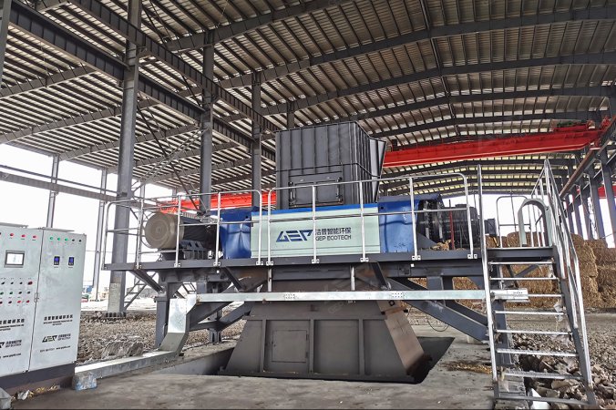 Straw Biomass Fuel Preparation Project in Northeast China