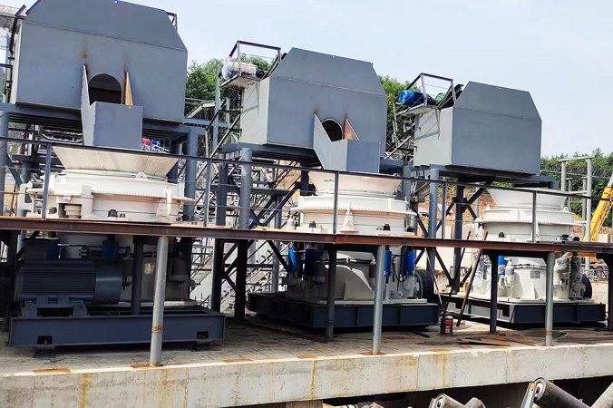 300TPH Cone Crusher for Manufactured Sand Production Line in Guizhou, China