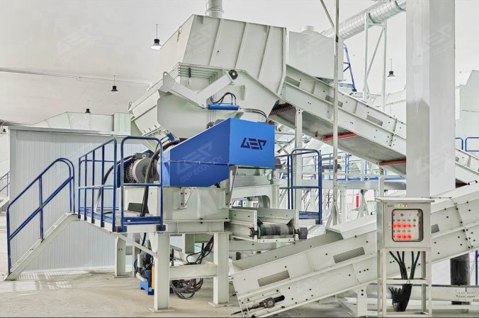 Single Shaft Shredder for MSW to RDF Recycling Project in South Korea