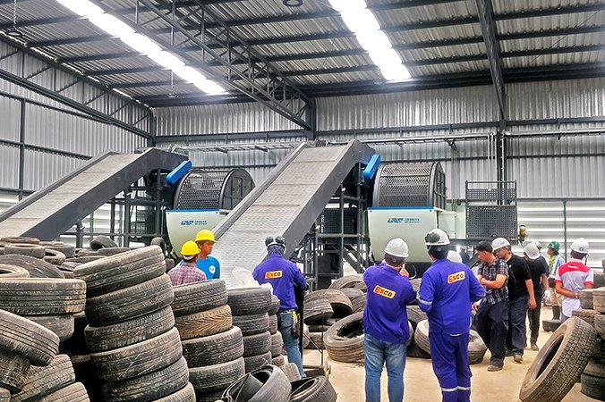 Waste Tire Processing