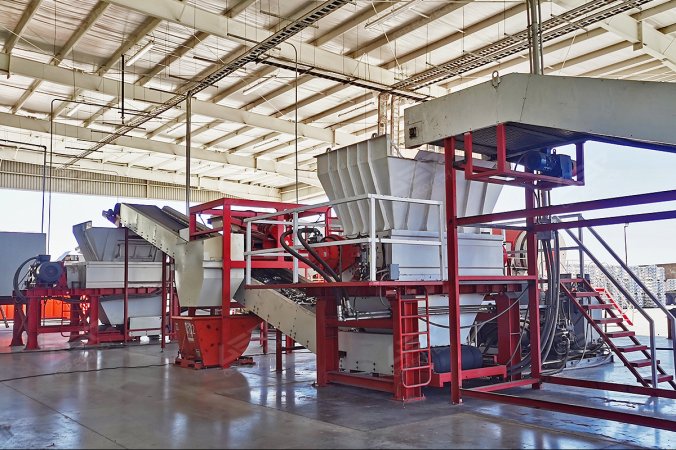 Pre Shredder for Metal Recycling Project in Mexico