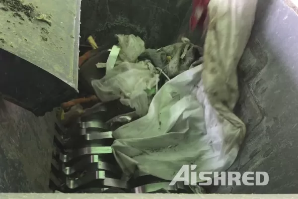 AIShred Technology of Solving Shaft Winding Problem in Shredding of Municipal Solid Waste