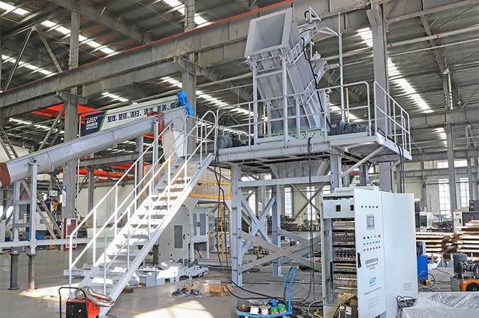 Closed Shredding System