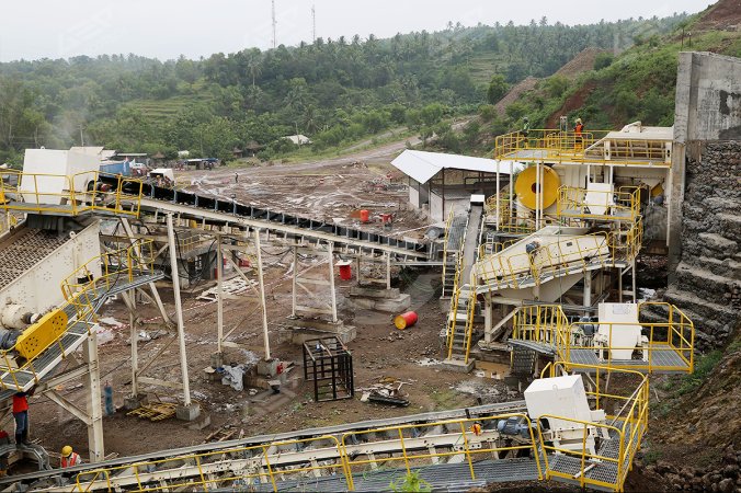 Dự án tổng hợp 200 TPH ở Congo