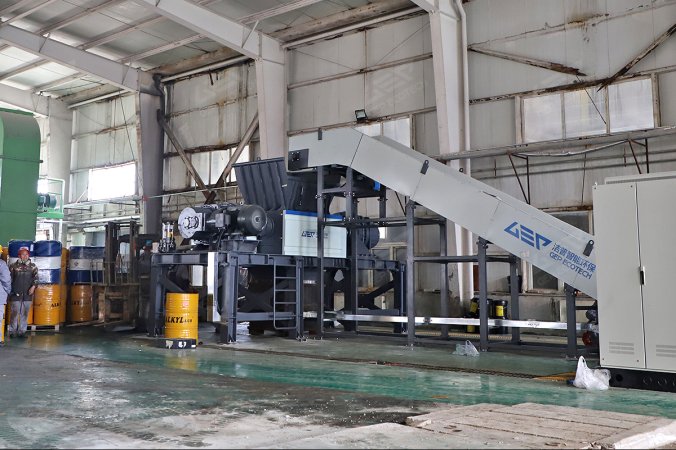 Chemical Barrel Treatment Project in Henan, China