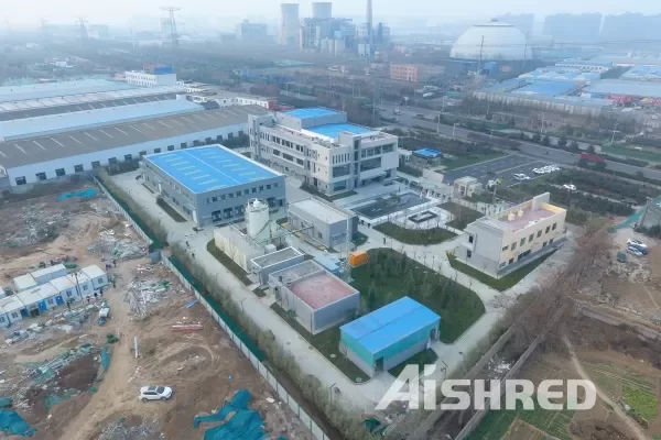 ASR và xử lý rác thải điện tử bằng máy hủy JSD Environmental Machinery