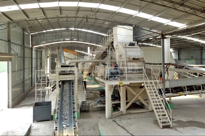 中国香港200吨/小时建建垃圾回收项目