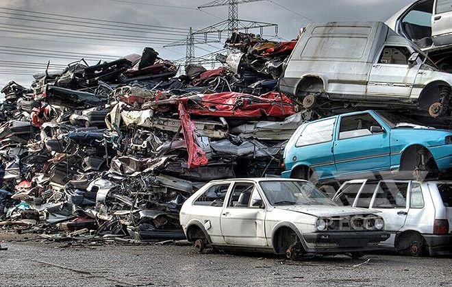 Scrap Car body