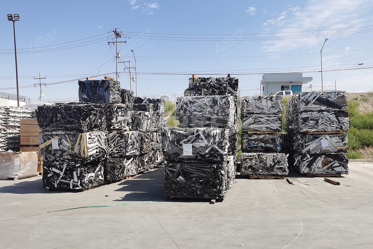 Aluminum Scrap Bales